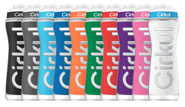 22oz. Grip Squeeze Plastic Bottle & Sport Lid T1